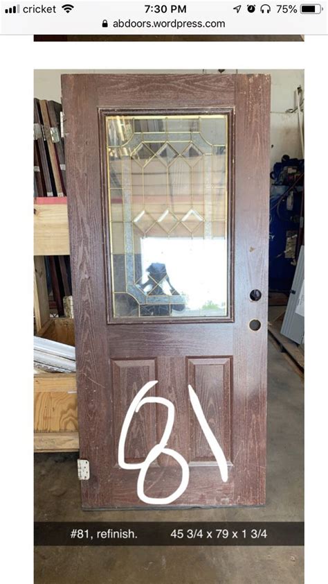 Used doors for sale near me - Find great deals on doors in your area on OfferUp, a local marketplace app. Browse barn doors, garage doors, sliding doors, door handles and more.